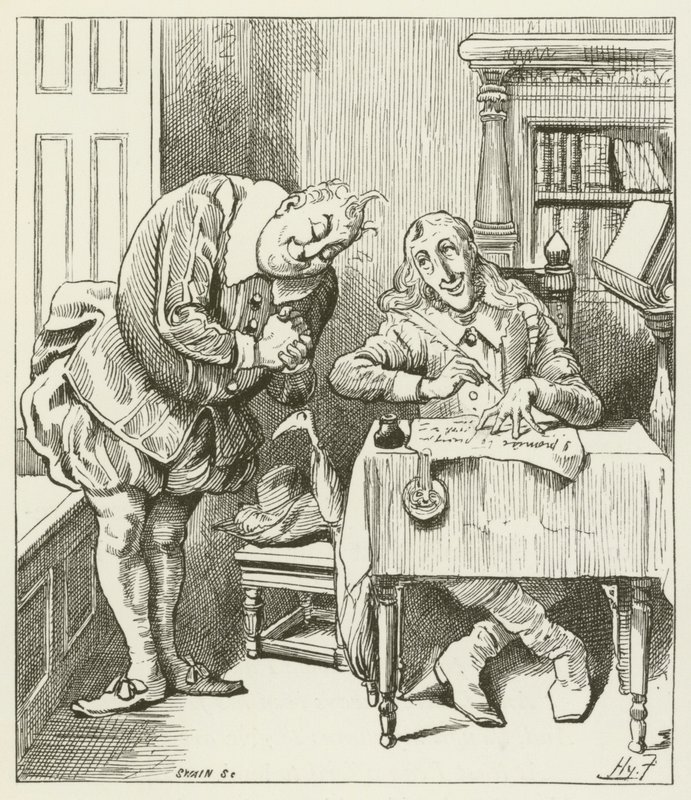 Illustration för Sylvie och Bruno av Lewis Carroll av Harry Furniss