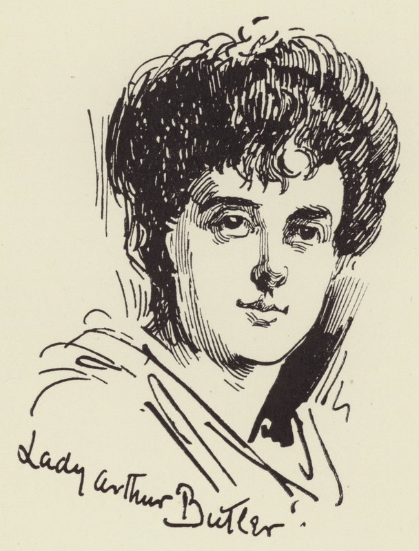 Lady Arthur Butler av Harry Furniss