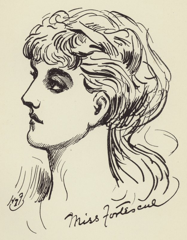 Miss Fortescue av Harry Furniss