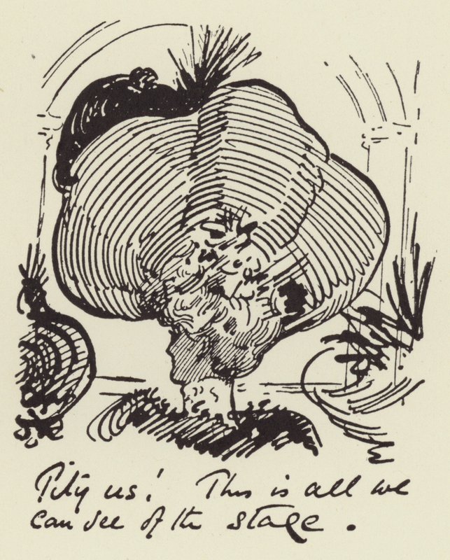 Tycker synd om oss! av Harry Furniss