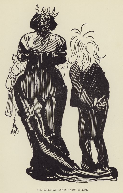 Sir William och Lady Wilde av Harry Furniss