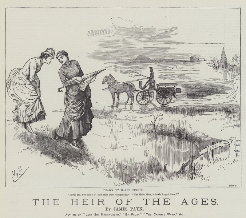 Tidernas arvtagare, av James Payn av Harry Furniss