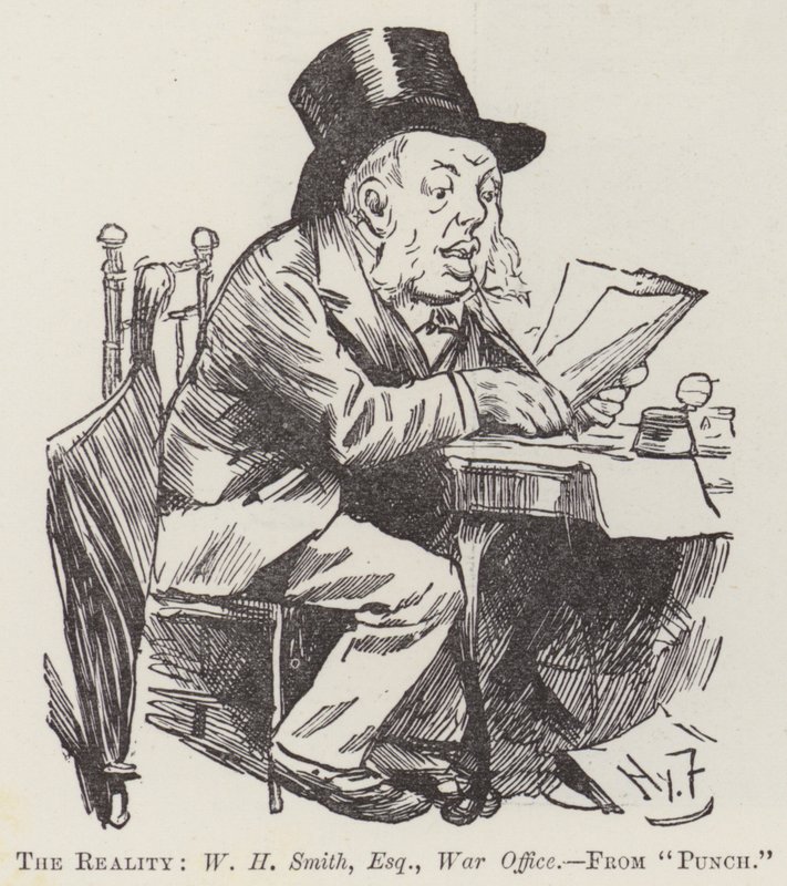 Verkligheten, W H Smith, Esquire, krigsministeriet av Harry Furniss