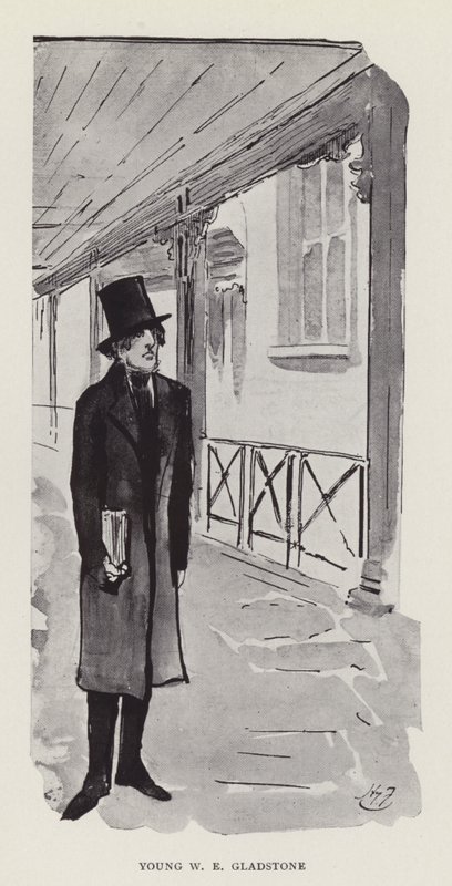 Unga W E Gladstone av Harry Furniss