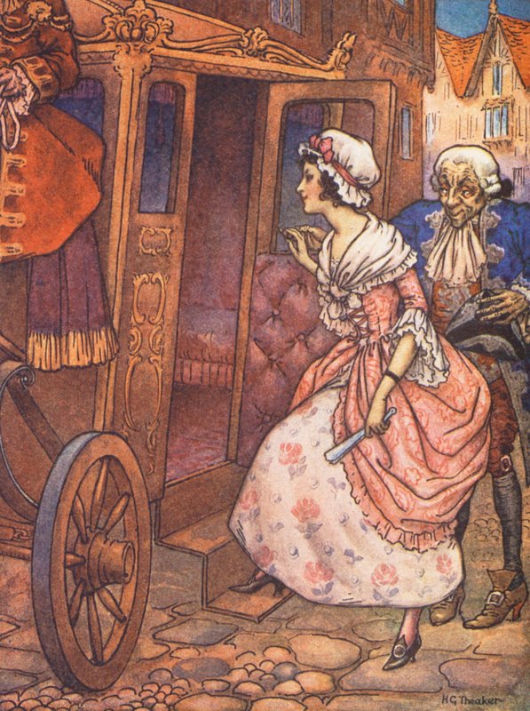 The Ingoldsby Legends (färglitografi) av Harry George Theaker