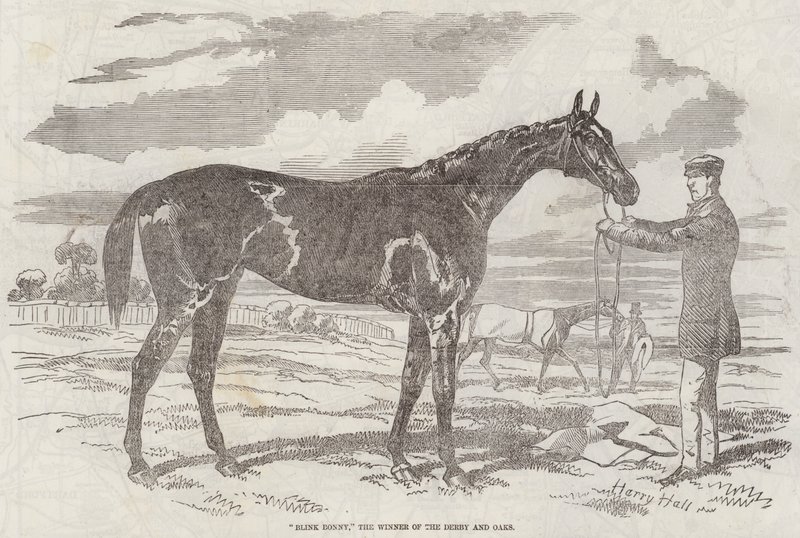 Blink Bonny, vinnaren av Derby och Oaks av Harry Hall