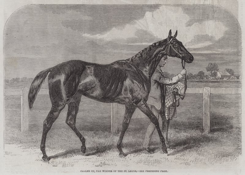 Caller Ou, vinnaren av St Leger av Harry Hall