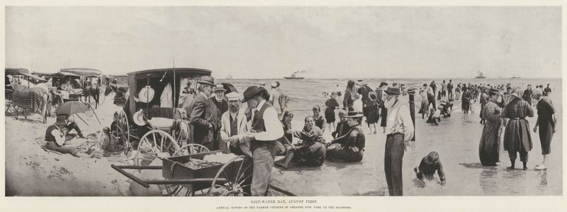 Saltvattendagen, första augusti (s/v foto) av Harry M. Pettit