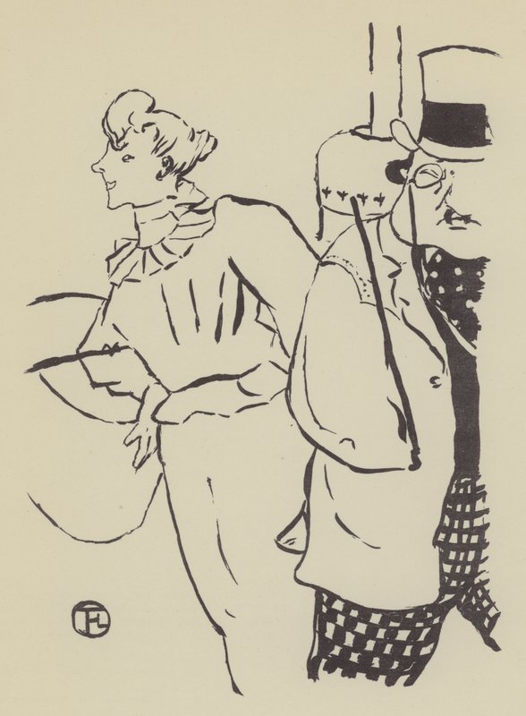 Den lilla Trottinen av Henri de Toulouse Lautrec