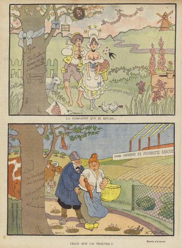 Illustration för Le Rire av Henri Avelot