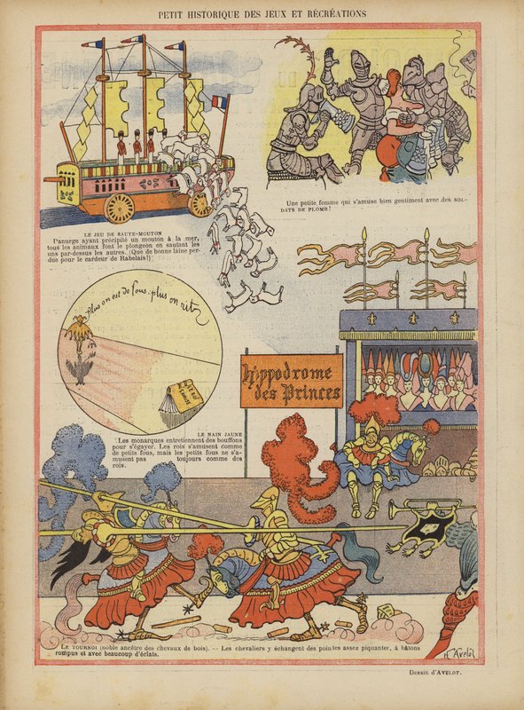 Illustration för Le Rire av Henri Avelot