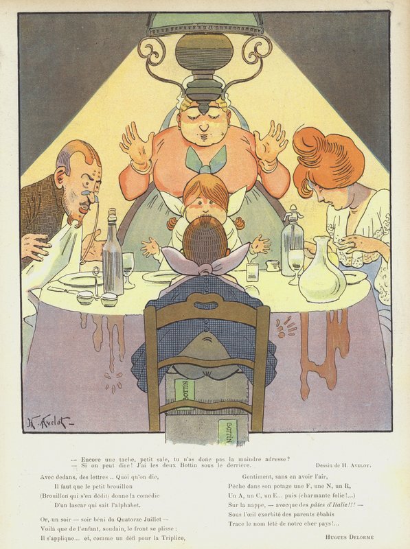 Illustration för Le Rire av Henri Avelot