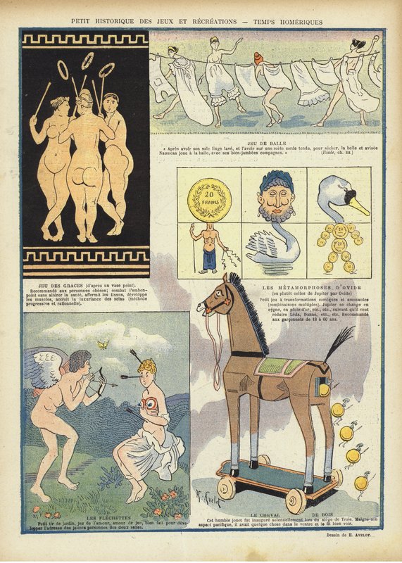 Illustration för Le Rire av Henri Avelot