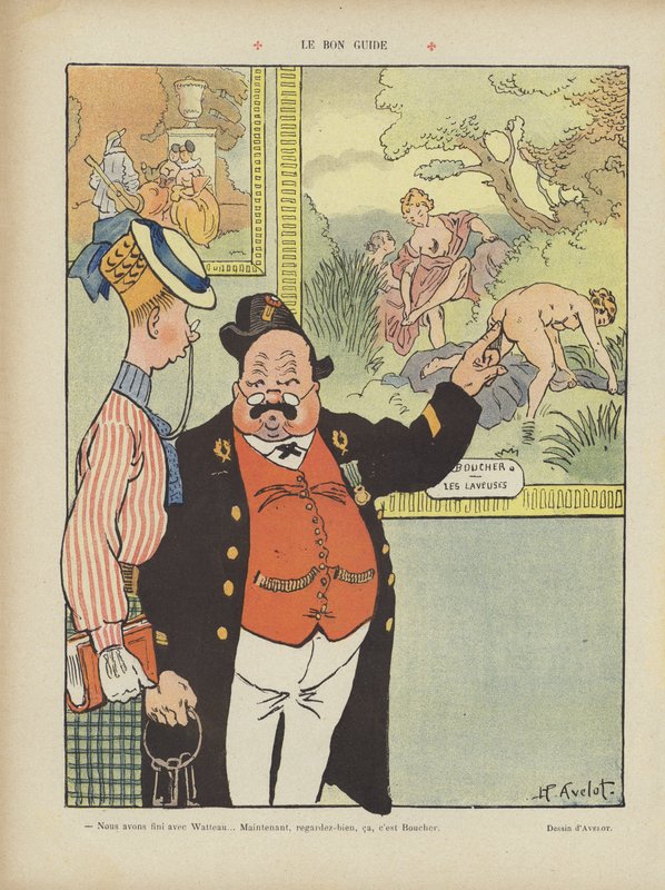 Illustration för Le Rire av Henri Avelot
