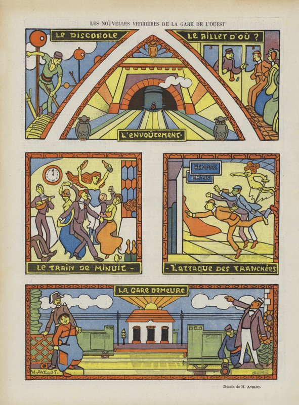 Illustration för Le Rire av Henri Avelot