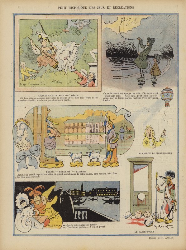 Illustration för Le Rire av Henri Avelot