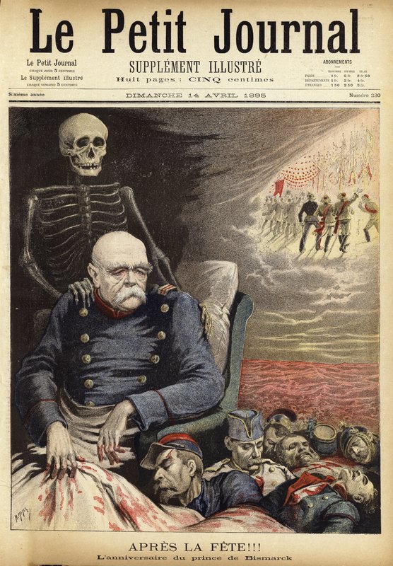 Omslag till Le Petit Journal, 14 april 1895 av Henri Meyer