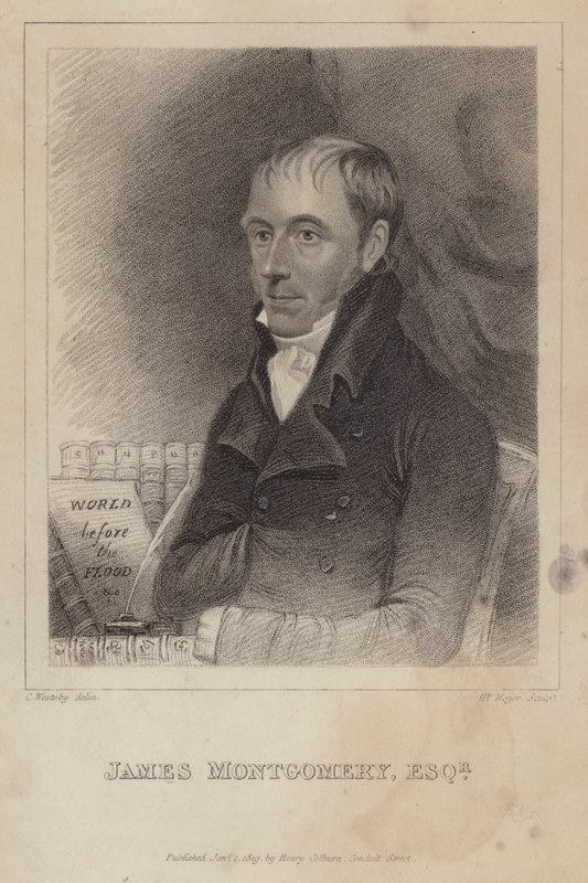 James Montgomery, skotsk poet och psalmförfattare av Henri after Meyer
