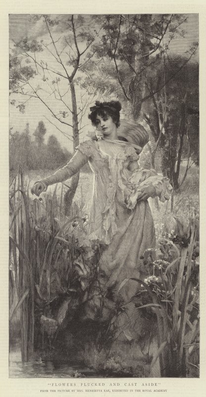 Blommor som plockas och kastas åt sidan av Henrietta Rae