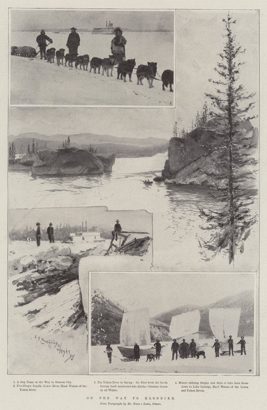 På väg till Klondike av Henry Charles Seppings Wright