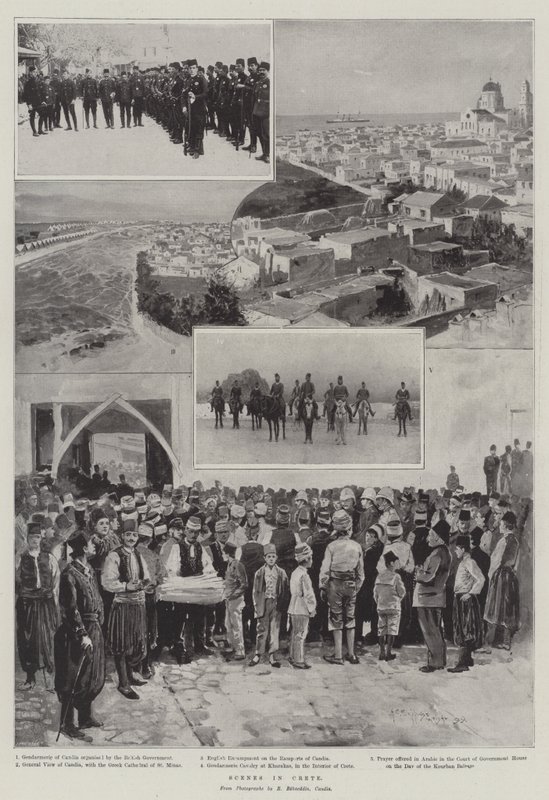 Scener på Kreta av Henry Charles Seppings Wright