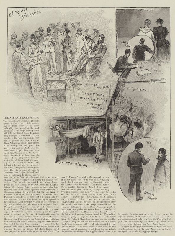 Ashanti-expeditionen av Henry Charles Seppings Wright