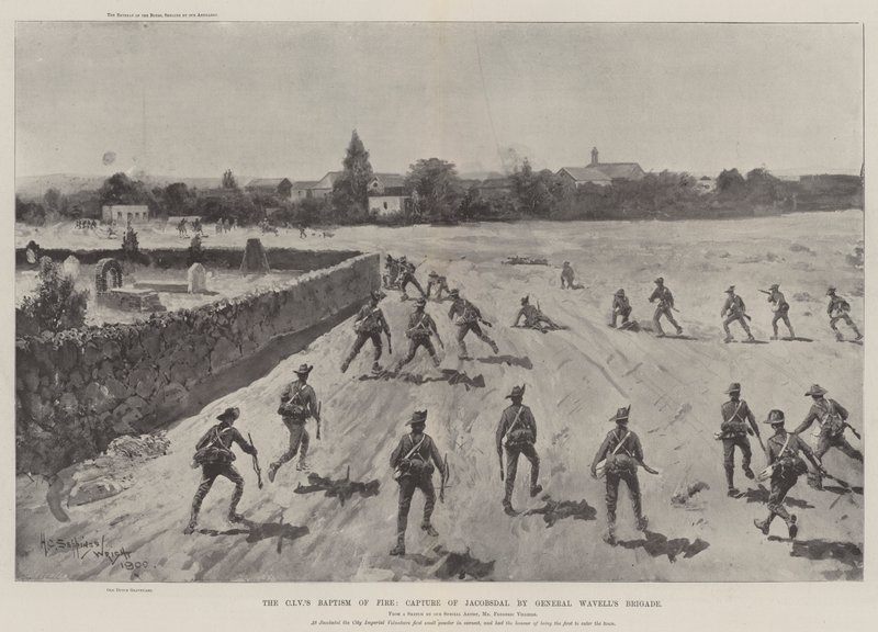 CIV:s elddop, fångst av Jacobsdal av general Wavells brigad av Henry Charles Seppings Wright