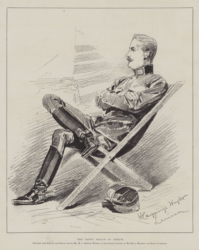 Kronprinsen av Grekland av Henry Charles Seppings Wright