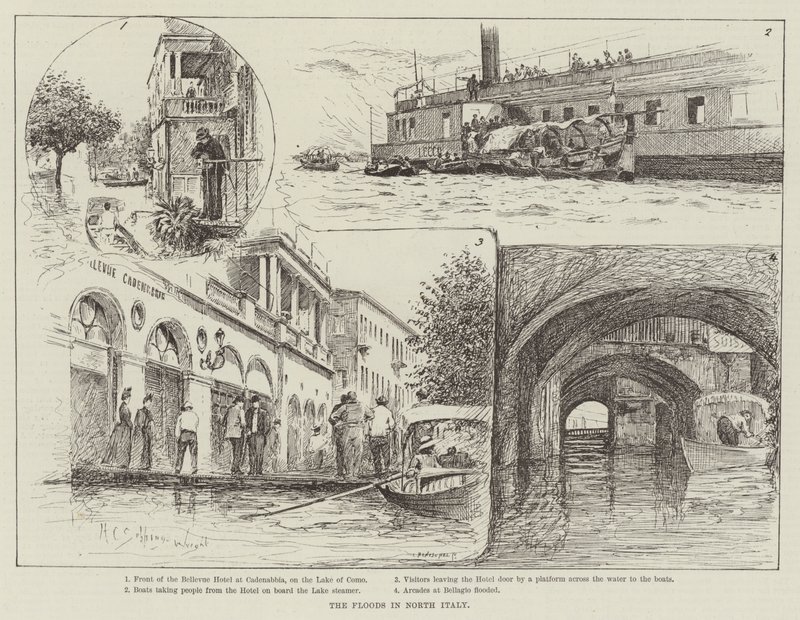 Översvämningarna i norra Italien av Henry Charles Seppings Wright