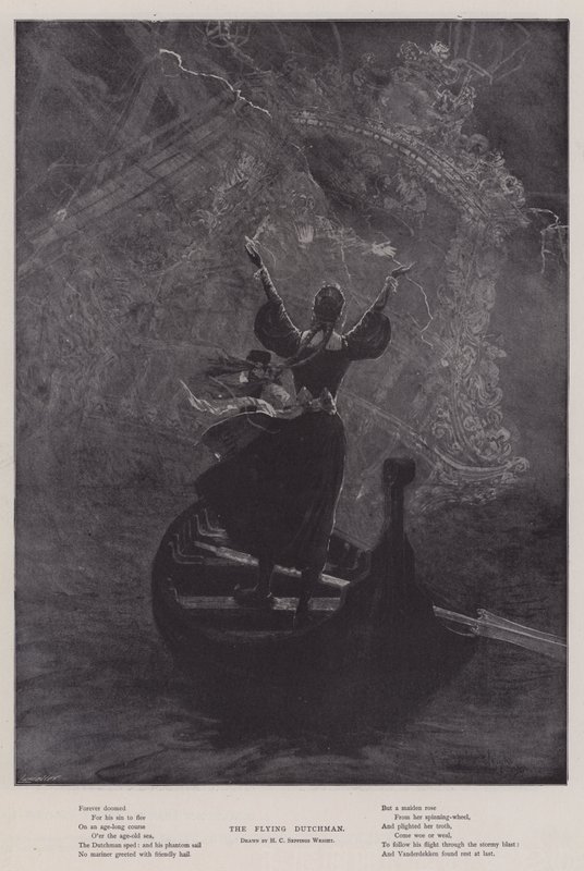 Den flygande holländaren av Henry Charles Seppings Wright