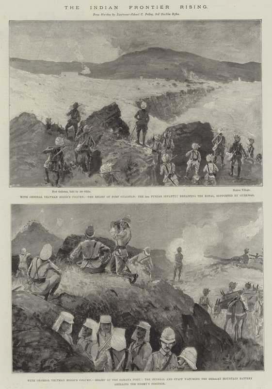 Indian Frontier Rising av Henry Charles Seppings Wright