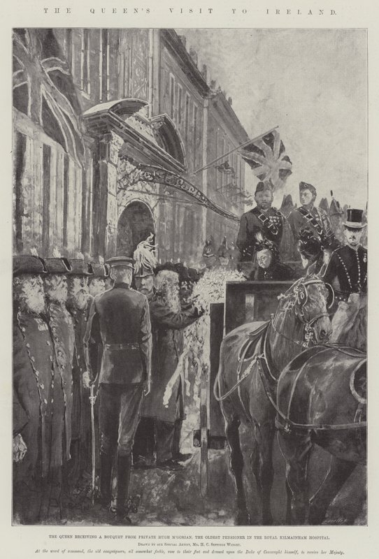 Drottningens besök i Irland av Henry Charles Seppings Wright