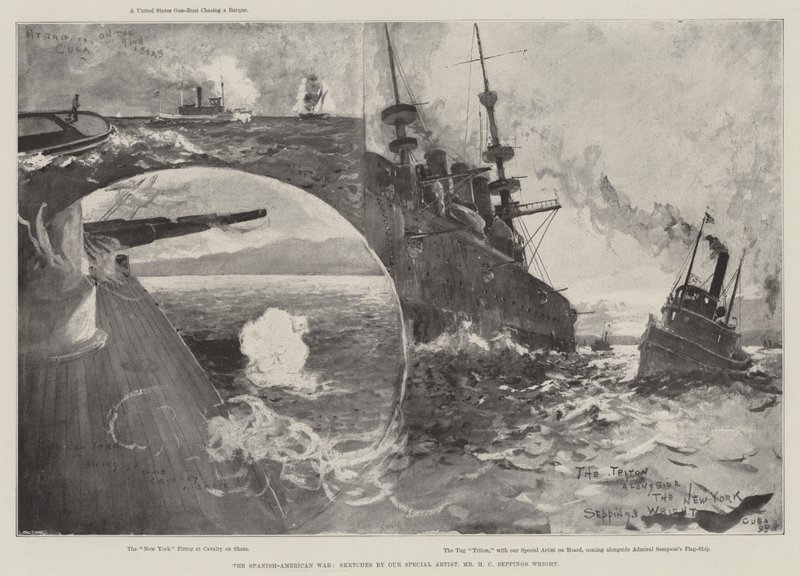 Det spansk-amerikanska kriget av Henry Charles Seppings Wright