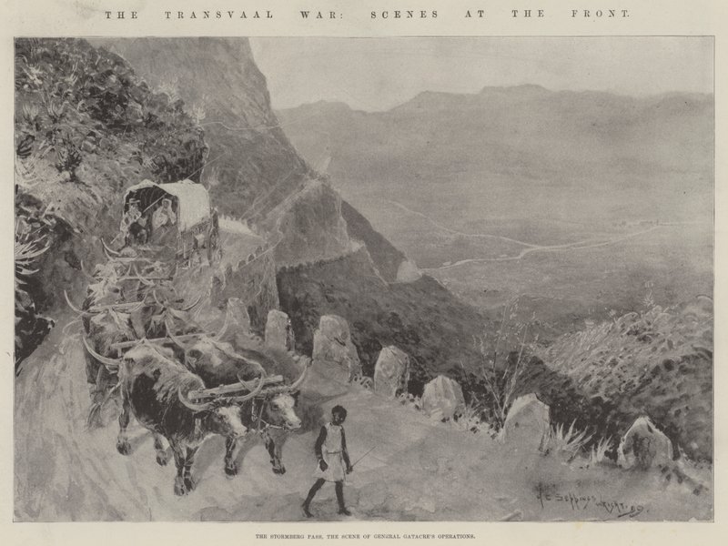 Transvaalkriget, scener vid fronten av Henry Charles Seppings Wright