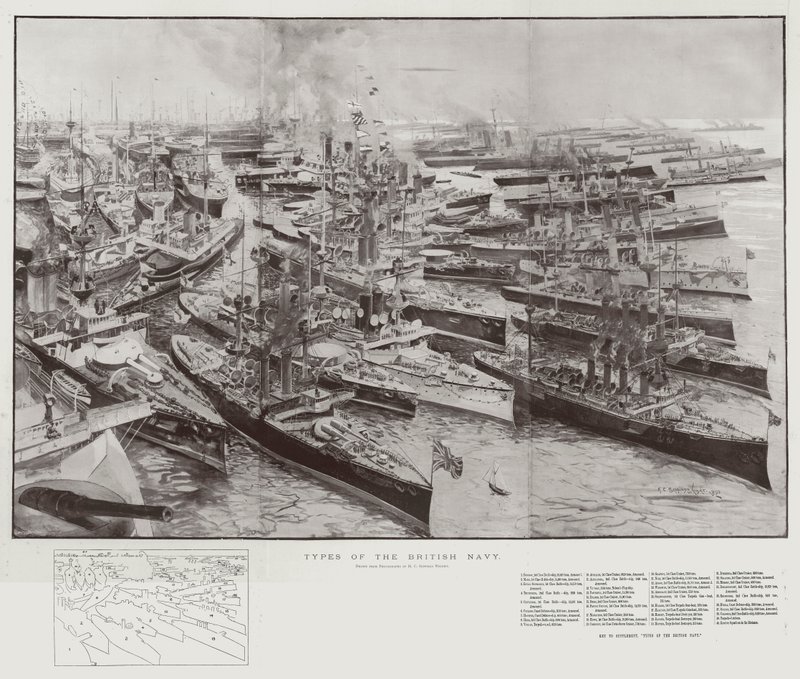 Typer av den brittiska flottan av Henry Charles Seppings Wright