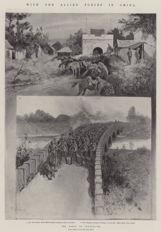 Med de allierade styrkorna i Kina av Henry Charles Seppings Wright