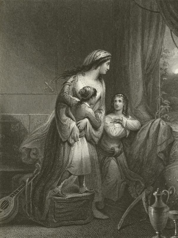 Den grekiska modern av Edward Henry Corbould