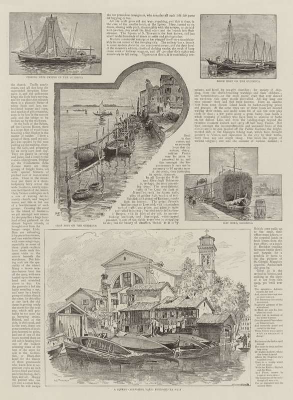 Venedigs båtar av Henry Edward Tidmarsh