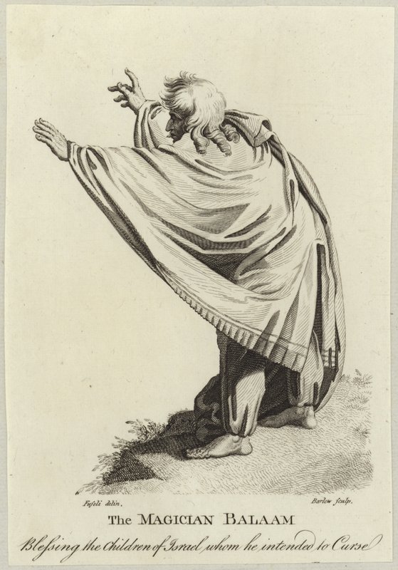 Trollkarlen Bileam av Johann Heinrich Füssli