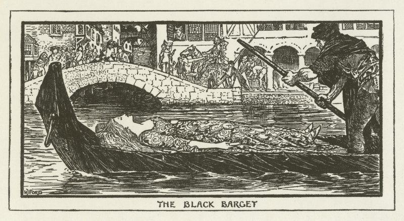 Den svarta bargeten av Henry Justice Ford