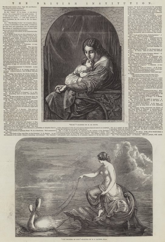 Den brittiska institutionen av Henry Le Jeune