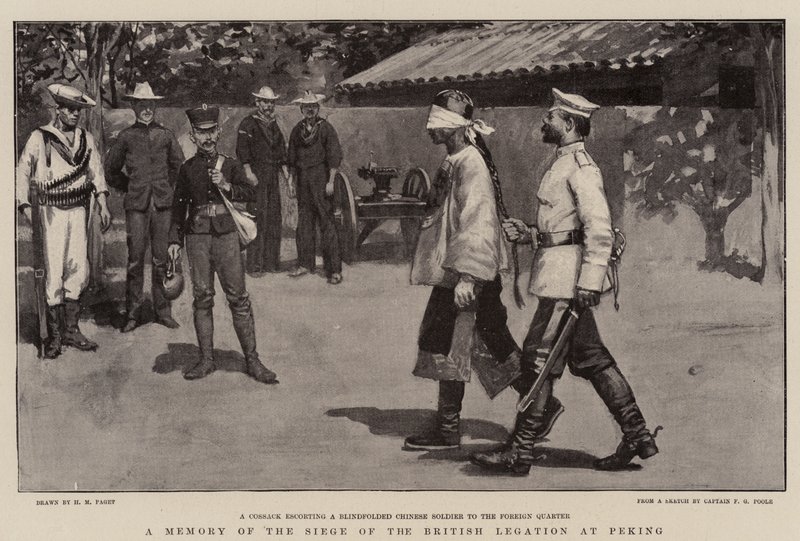 Ett minne av belägringen av den brittiska legationen i Peking av Henry Marriott Paget
