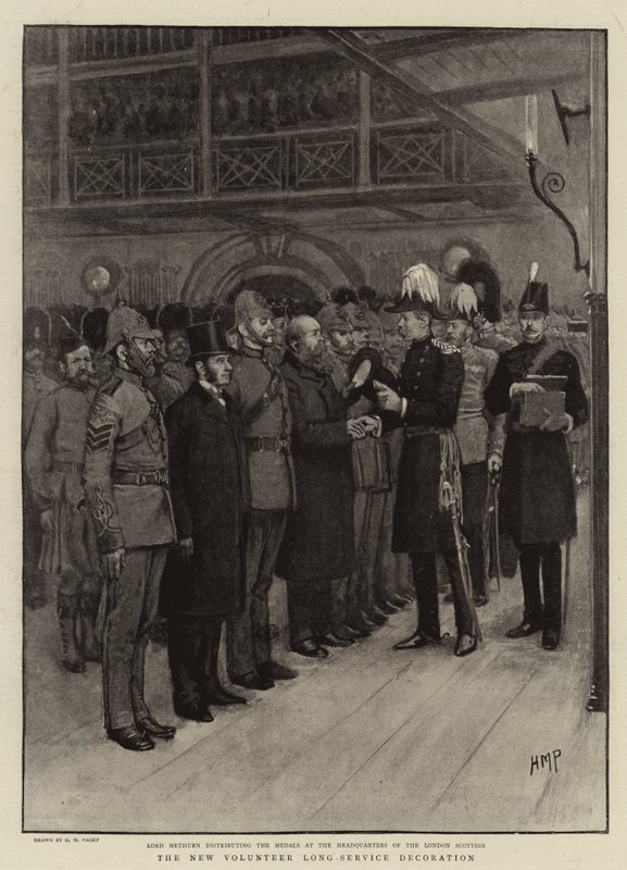 Den nya utmärkelsen för frivilligarbetare med lång tjänstgöring av Henry Marriott Paget