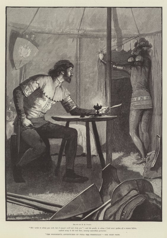 Phra den feniciske fenikerns underbara äventyr av Henry Marriott Paget