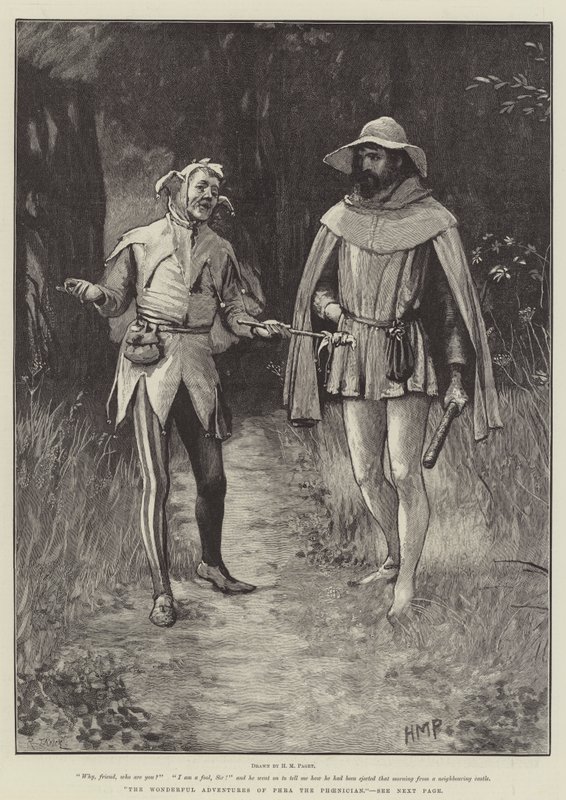 Phra the Fenicians underbara äventyr av Henry Marriott Paget