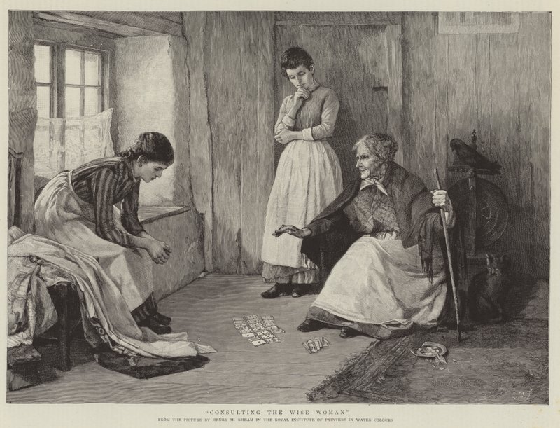 Konsultera den kloka kvinnan av Henry Meynell Rheam