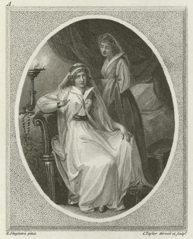 Scen från Othello, av William Shakespeare av Henry Singleton