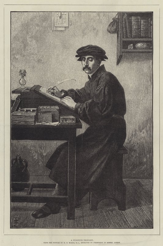 En flyktig tanke av Henry Stacey Marks