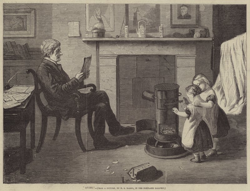 Tyst av Henry Stacey Marks