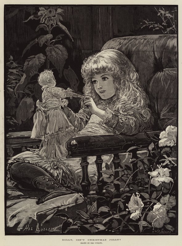 Dolly, är inte julen Jolly av Henry Stephen Ludlow